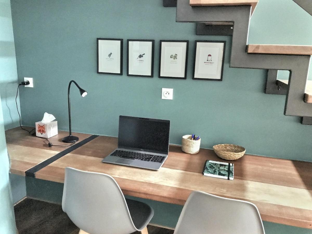 Myzenplace - Duplex 100M2 Cosy, Atypique, Situation Ideale, Parking Montelimar Bagian luar foto