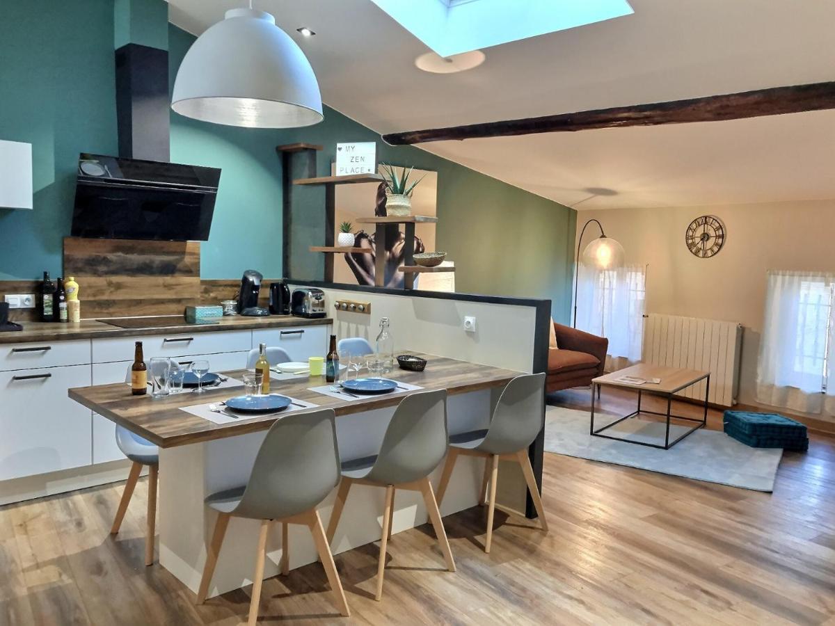 Myzenplace - Duplex 100M2 Cosy, Atypique, Situation Ideale, Parking Montelimar Bagian luar foto