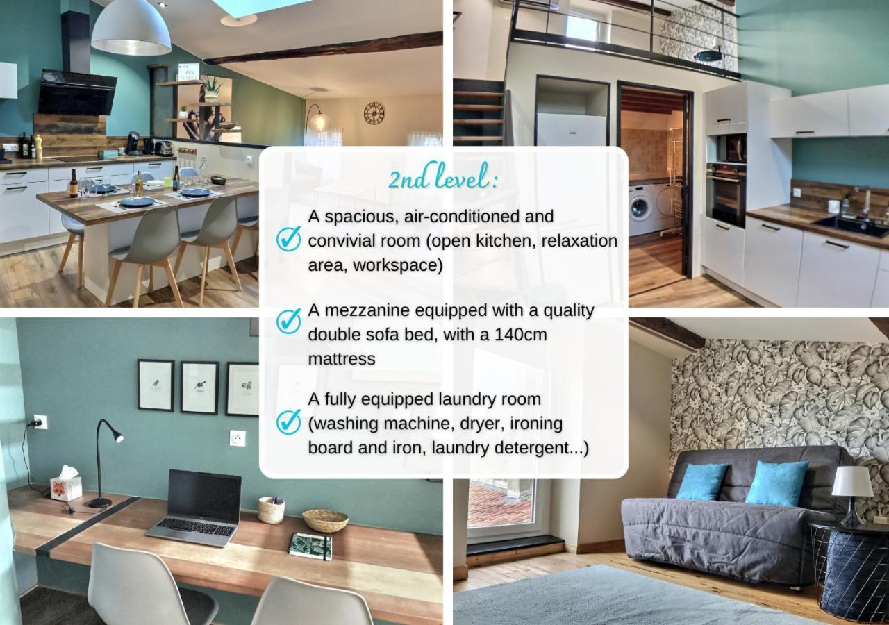 Myzenplace - Duplex 100M2 Cosy, Atypique, Situation Ideale, Parking Montelimar Bagian luar foto